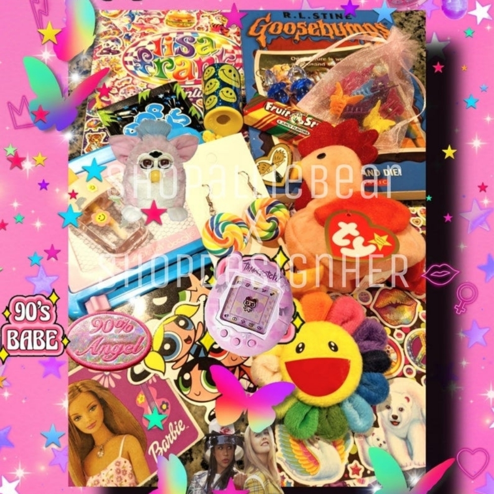 1990s and Y2k insp box, 7 items only Lisa frank